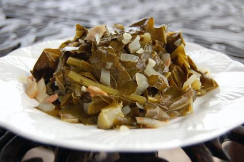 Cooked Greens - Traditional&nbsp; New Year Foods 